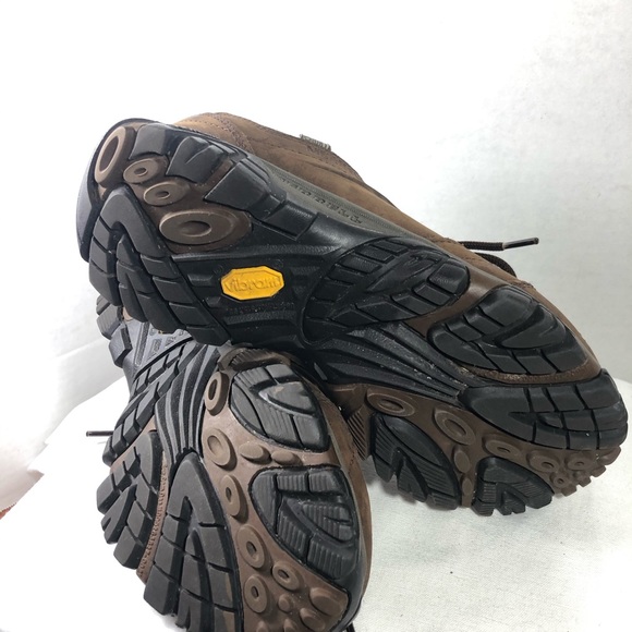 Merrell Moab Shoes Size 7 Adventure Dark Earth Low - Picture 5 of 6